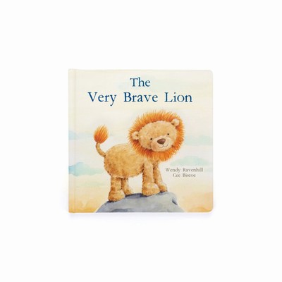 Jellycat The Very Brave Lion Books USA | 62739CHTI